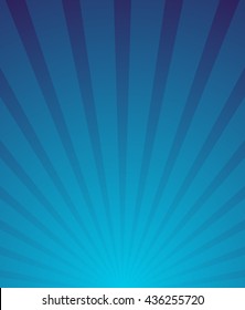 Sunburst, starburst background. Converging-radiating lines abstract background in vertical format. Flyer, poster, placard background.