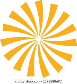 Sunburst, Starburst icon in flat. vector for apps or web Retro wavy edge circle stickers, price promo tags, Empty vintage star burst callouts or sunburst Isolated on transparent background