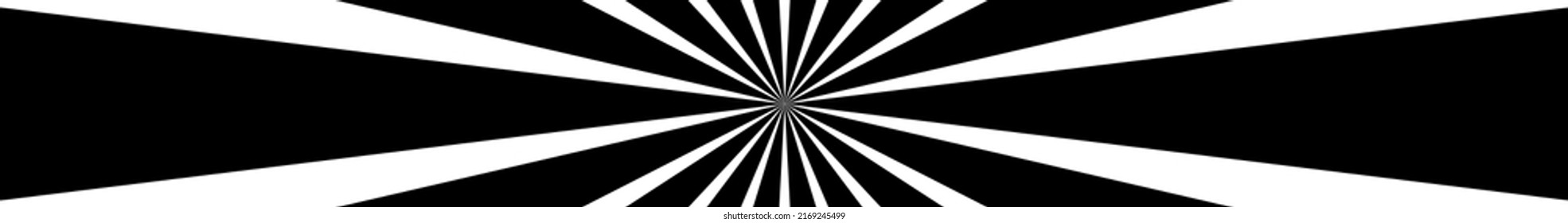 Sunburst, starburst radial and radiating lines, stripes