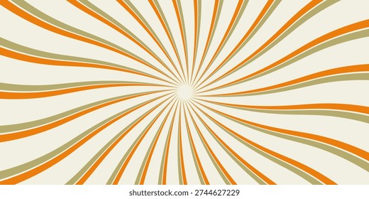 Sunburst or sun burst retro background. Ray stripes.