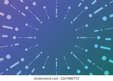 Fondo De Tecnología De Abrote Con Marco Círculo De Línea De Luces Brillantes. Papel de escritorio futuro. BG. Ilustración vectorial
