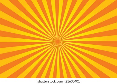 Sunburst vector