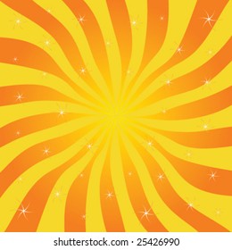 Sunburst vector