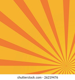 Sunburst vector