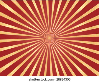 sunburst vector