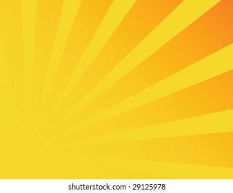 Vetor de explosão solar