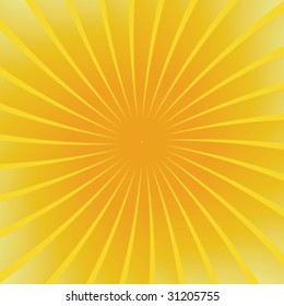 Sunburst vector