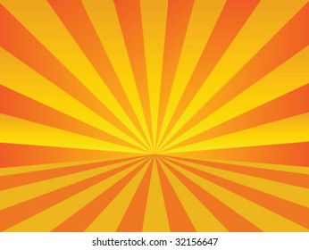 Sunburst vector