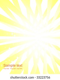 Sunburst vector