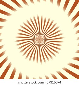 Sunburst vector
