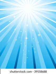 Sunburst vector