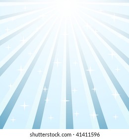 Sunburst vector