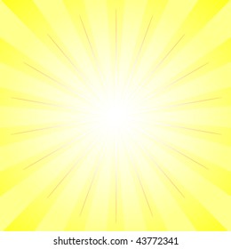 Sunburst vector