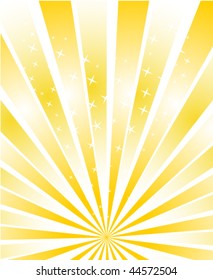 Sunburst vector