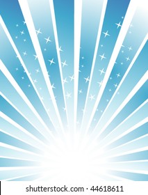 Sunburst vector