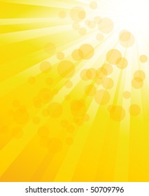 Sunburst vector