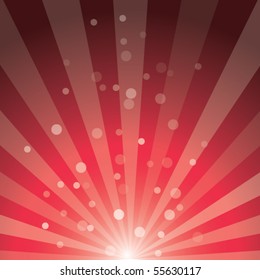 Sunburst vector