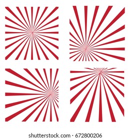 sunburst vector