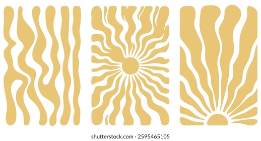 Sunburst vector. Abstract Sunburst Optical Illusion Art Vector