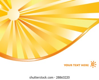 Sunburst vector background
