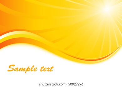 Sunburst vector background