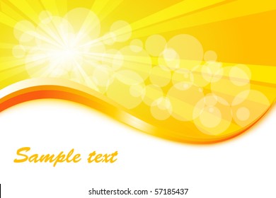 Sunburst vector background