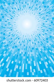 Sunburst vector background