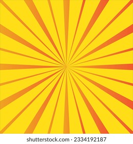 diseño de ilustración de fondo del vector de explosión solar