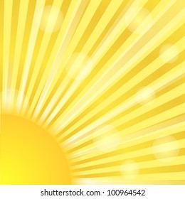 Sunburst, vector eps10 illustration