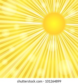Sunburst, vector eps10 illustration