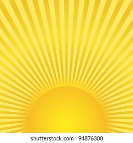 Sunburst, vector eps10 illustration