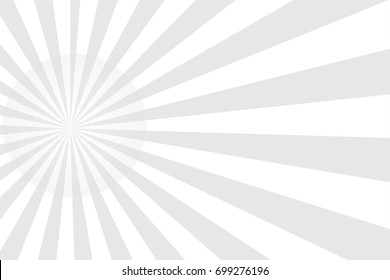 Sunburst white background