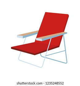 Sunchair for beach