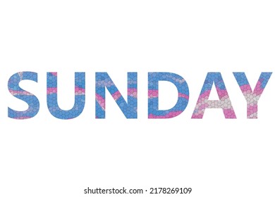 16,080 Sunday word Images, Stock Photos & Vectors | Shutterstock