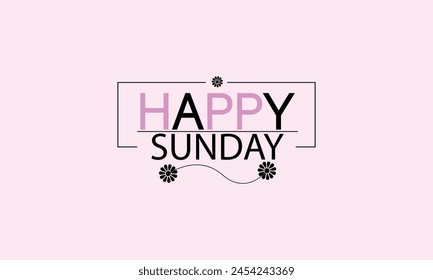 Sunday Illustration Text Designs to Brighten Your Day