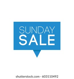 Sunday sale
