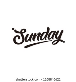 12,519 Sunday Logo Images, Stock Photos & Vectors | Shutterstock