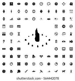 sundial icon illustration isolated vector sign symbol