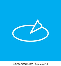 sundial icon illustration isolated vector sign symbol