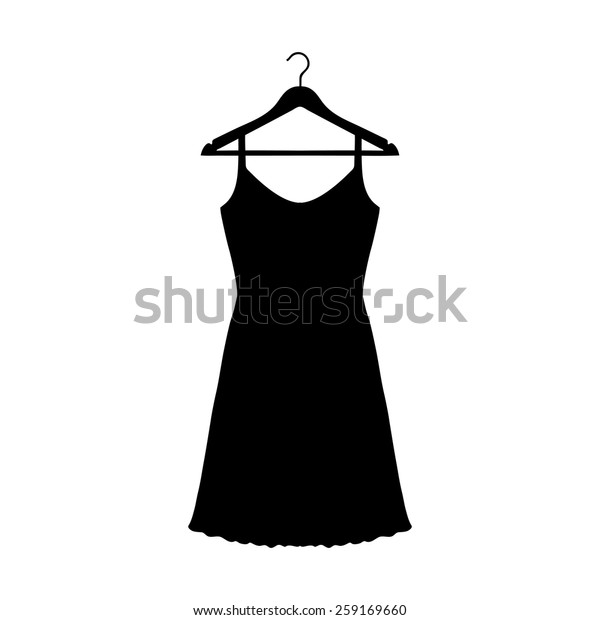 Sundress Evening Dress Combination Nightie On Stock Vector (Royalty ...