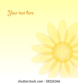 Sunflower background