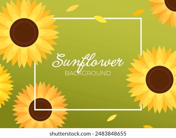 Fondo de girasol Primavera Verano Flor
