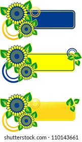 sunflower banner