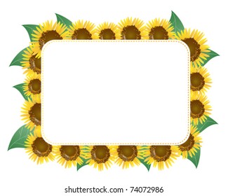 sunflower card