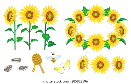 Free Free 53 Clipart Sunflower Stem SVG PNG EPS DXF File