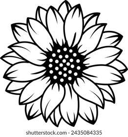 Sunflower Digital EPs Vector graphics File