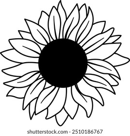 Sunflower Digital EPs Vector graphics File