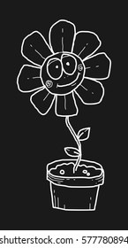 sunflower doodle