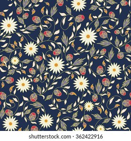 sunflower flower seamless background