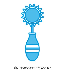 Sunflower gardening symbol